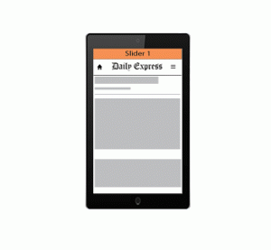 Daily Express Display Ads Slider Ad (Mobile)