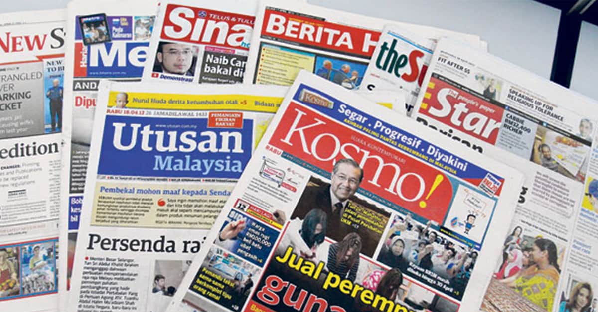 Newspapers in Malaysia