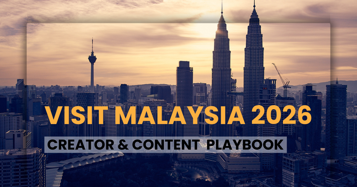 Visit Malaysia 2026: Creator & Content Playbook
